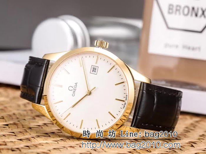 歐米茄OMEGA 經典大三針 全自動機械精品男士腕表 WSS0982